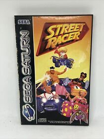 Sega Saturn Street Racer Boxed With Instructions Fully Tested Free Uk P&p