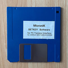 Setkey Software - Micronik Disk, Amiga Commodore, Works, Rar