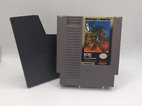 Nobunaga's Ambition (Nintendo NES, 1989) Game And Sleeve