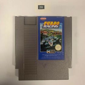 Turbo Racing Nintendo Entertainment system NES Game PAL