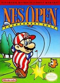 Cartucho de golf NES Open Tournament NES cosméticamente defectuoso