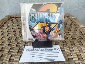 Gunbird 2 Gun Bird 2 CIB Sega Dreamcast Near Mint from my personal collection! 