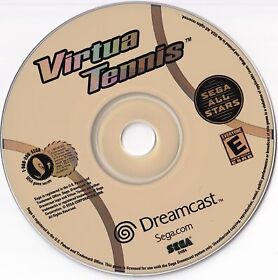 SEGA Dreamcast Sports All Stars Virtua Tennis Video Game 2000 Disc Only Tested