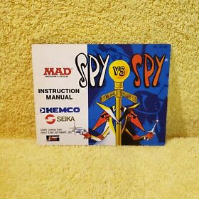 Mad SPY vs SPY Nintendo NES manual only