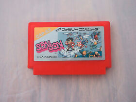 Son Son Famicom NES Japan import video game cartridge only US Seller