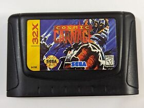 Cosmic Carnage (Sega 32X, 1994) Game Only Authentic Tested & Working