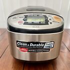 Zojirushi Electric Rice Cooker & Warmer 3 Cup NS-LAC05 Stainless Steel, TESTED