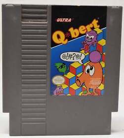 Nintendo NES Q-Bert Ultra Video Game Cartridge