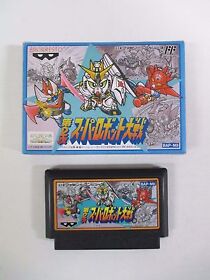 GUNDAM SUPER ROBOT WARS 2nd -- Can be save. Famicom, NES. Japan game. 10994