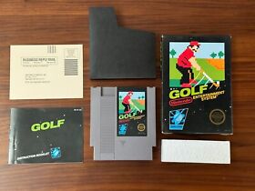 Golf Nintendo Entertainment System 1985 en caja probado/funcionando