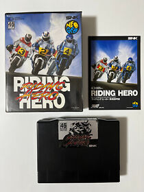 Riding Hero SNK Neo Geo AES Japan