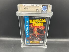 Surgical Strike Sega CD WATA 7.5 B+ FACTORY SEALED VGA