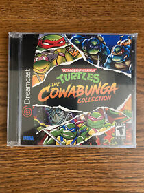 FACTORY SEALED! Dreamcast TMNT COWABUNGA COLLECTION See photos! FISHYFACE GAMES