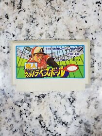 Choujin: Ultra Baseball Famicom Japan Import US Seller