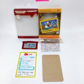 Super Mario Bros Famicom Mini Nintendo Gameboy Advance GBA Japan Very Good VG