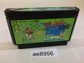 ae8956 Valkyrie no Boken Toki no Kagi Densetsu NES Famicom Japan