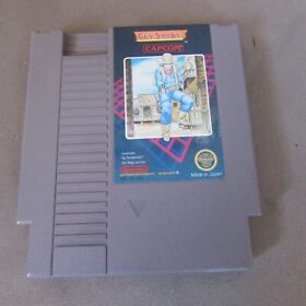 Gun.Smoke Nintendo Entertainment System NES Authentic Cleaned Tested NICE t7