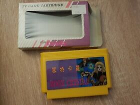 Moon Crystal - Rare Famiclone cartridge Famicom Dendy 60 pin family game 