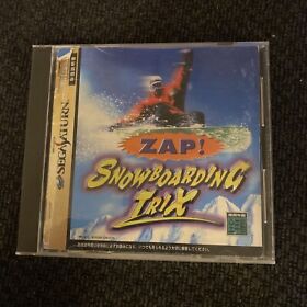 Zap Snowboarding Trix  for Sega Saturn - Japan Region Title - USA Seller AJ