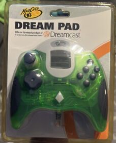Green Dream Pad Controller - Sega Dreamcast - Brand New - Madcatz
