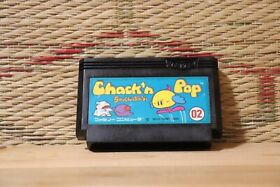 Chackn Pop Chack n Pop NES Famicom Japan Nintendo Very Good Condition!