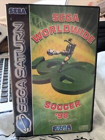 Worldwide Soccer 98 -Sega Saturn 🪐 PAL