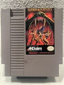 Swords and Serpents (Nintendo) NES Cartridge Only Tested & Working #C