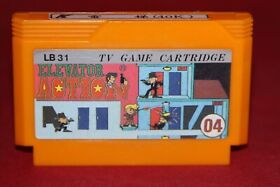 Famicom Compatible Game Cartridge, Elevator Action