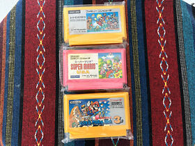 Nintendo famicom super mario bros 1&USA&3 from Japan FREE SHIPPING
