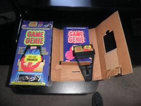 nintendo nes  - game genie - 100% complete   - fully tested