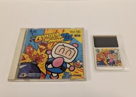 PC Engine BOMBERMAN 93 Action Video game software Japanese ver. with manual USED