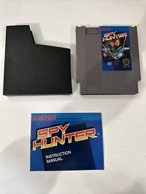 Spy Hunter (Nintendo, NES, 1987) With Sleeve & Manual / Tested