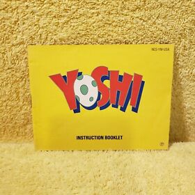 (Yoshi) Nintendo NES Manual Only