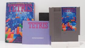 Tetris NES Nintendo Entertainment System - Authentic Tested CIB