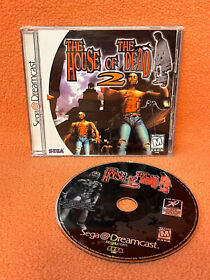 House of the Dead 2 Sega Dreamcast NTSC US White Label Game Complete!