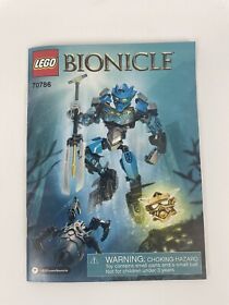 LEGO BIONICLE: Gali - Master of Water (70786) MANUAL ONLY INSTRUCTION BOOK