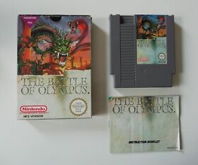 Jeu Nintendo NES The Battle of Olympus Complet PAL UKV
