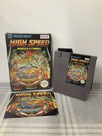 Nintendo Nes High Speed Worlds 1 Flipper