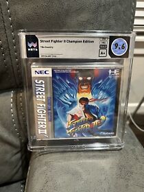 WATA 9.6 A+ Capcom Street Fighter II’ NEC PC Engine Turbografx Champion Edition