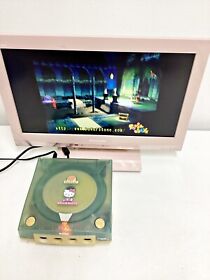 Sega Dreamcast Console Hello Kitty Blue Japan DHL 1 Week to USA