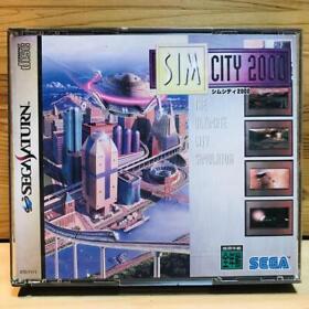 SEGA SATURN Game Software Sim City 2000 USED