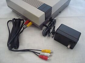NES Nintendo System Hook-ups kit AC ADAPTER + AV CABLE Brand New Set GUARANTEE
