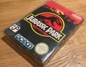 Nintendo NES Game: Jurassic Park MATTEL AUS  PAL-A CIB Rare 1993 METRO Games 