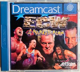 ECW Anarchy Rulz - Sega Dreamcast - OVP / CIB / PAL
