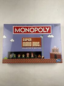 * MONOPOLY SUPER MARIO BROS COLLECTORS EDITION 1985 NES STYLE BOARD GAME - NEW *