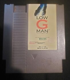 Low G Man (Nintendo NES) CARTRIDGE ONLY TESTED AUTHENTIC VERY GOOD! 
