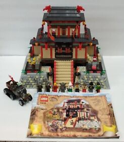 Lego Set 7419 Adventurers Orient Expedition Dragon Fortress - Nearly complete