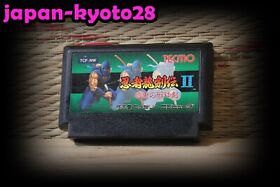 Ninja Ryukenden 2 II Famicom NES Japan Nintendo  Good Condition