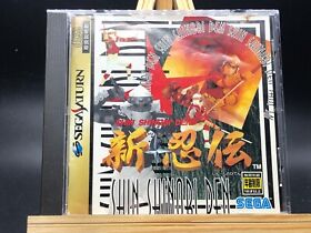 Shin Shinobi Den (Sega Saturn,1995) from japan