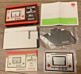 NINTENDO GAME & WATCH BALL Club Nintendo Limited GAME AND WATCH Open box Japan